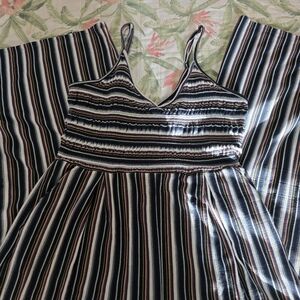 Xhilaration Multicolor Striped Jumpsuit